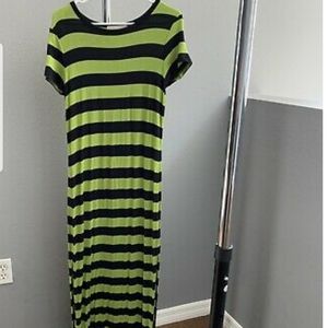 Michael Kors Stripe Maxi dress